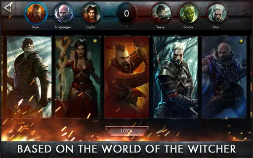 Android The Witcher moba 01