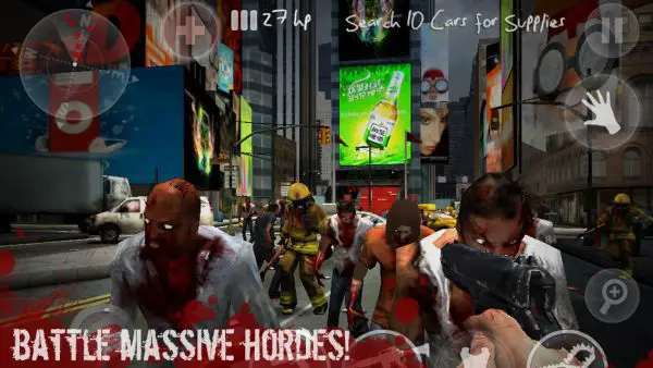 NY Zombies 2, Android FPS, zombie game