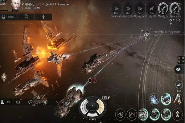 EVE Echoes Android Game Screen