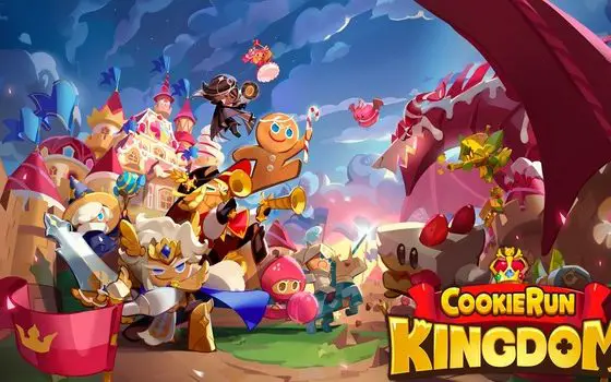 Cookie Run Kingdom title screen