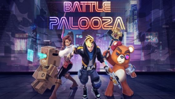BattlePalooza Title Screen
