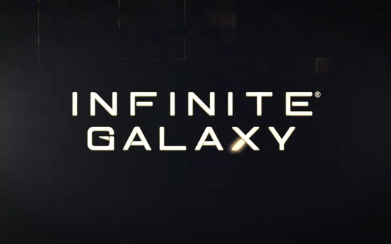 Infinite Galaxy title screen
