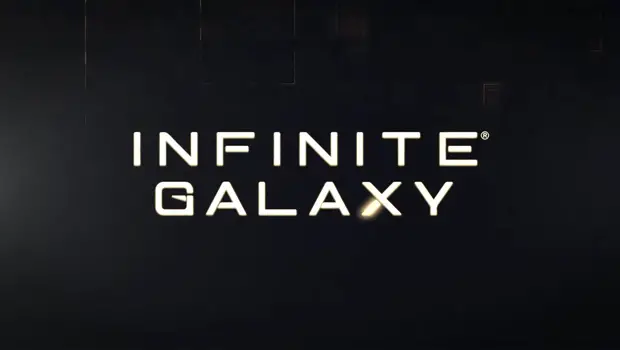 Infinite Galaxy title screen