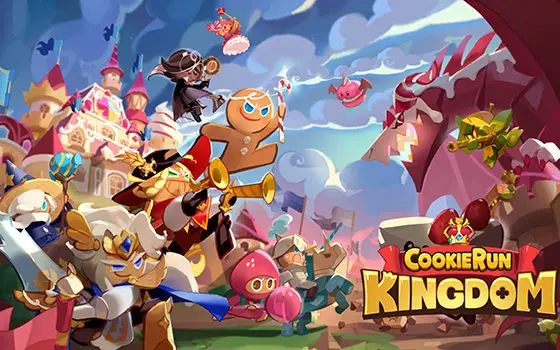 Cookie Run: Kingdom title screen