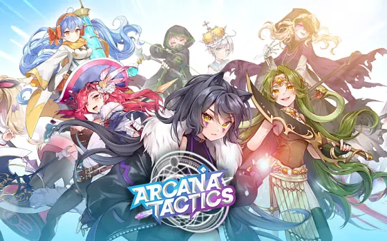 Arcana Tactics title card