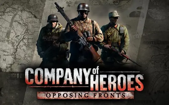 Company of Heroes: Opposing Fronts title screen