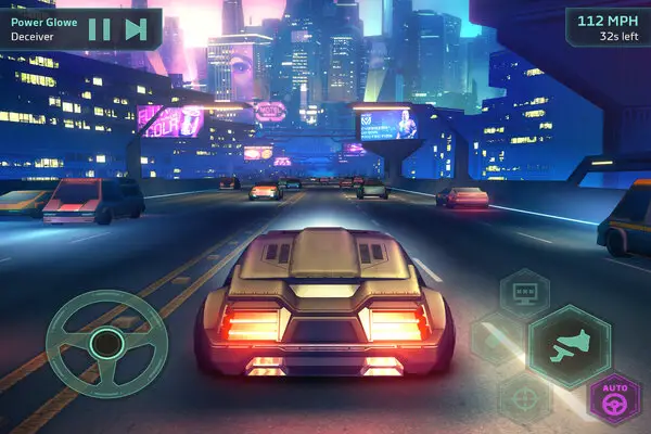 cyberika driving gameplay