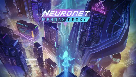 NeuroNet: Mendax Proxy Title Screen