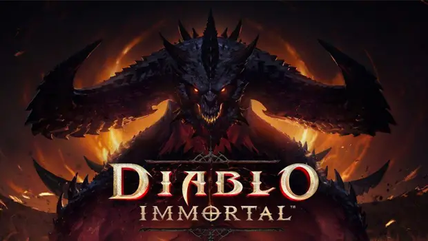 Diablo Immortal title screen