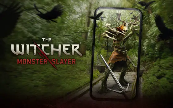 The Witcher: Monster Slayer's title card