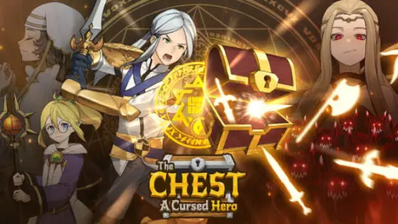 The Chest: A Cursed Hero title card