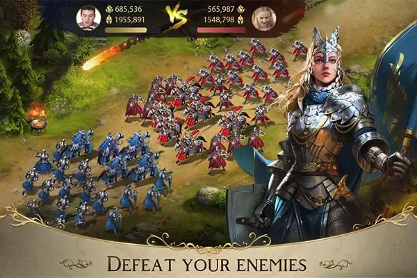 King's Choice soldier battles