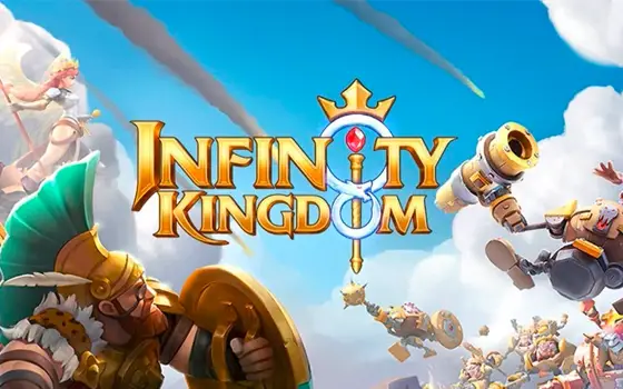 Infinity Kingdom title screen