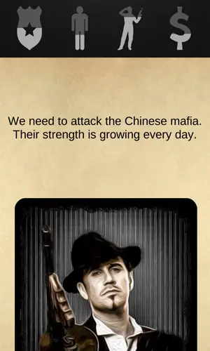 Mafiosi game Gangster card