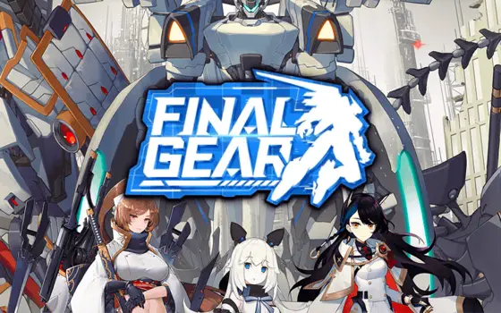 Final Gear title screen