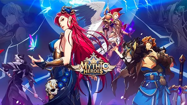 Mythic Heroes title screen