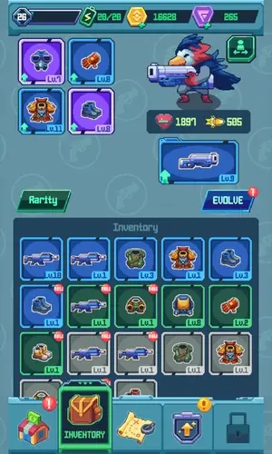 Wild Gunner Inventory