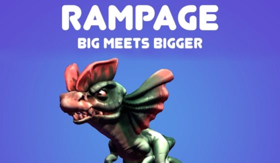 Rampage title screen