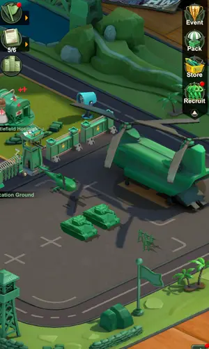 Toy Army Defense base