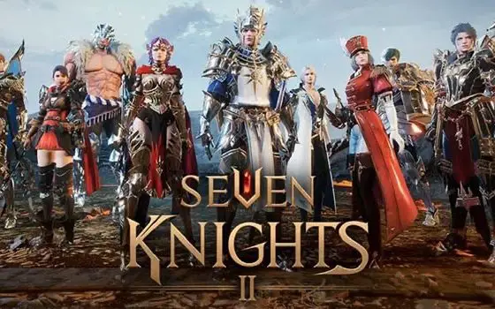 Seven Knights 2 title screen