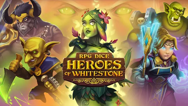 RPG Dice: Heroes of Whitestone Title