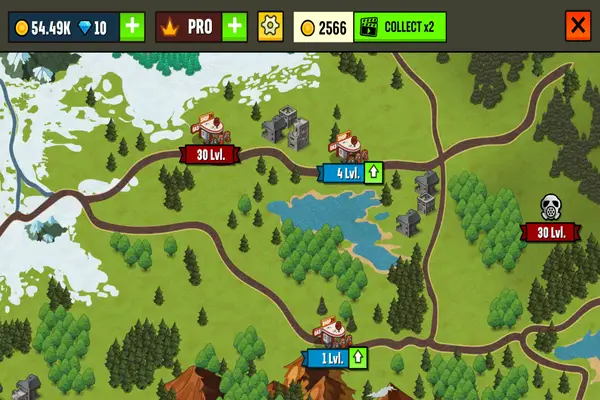 Camp Defense Map Mode