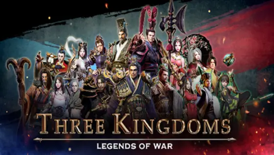 Three Kingdoms title screen