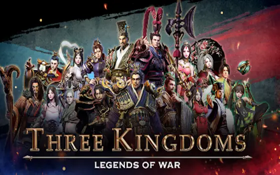Three Kingdoms title screen