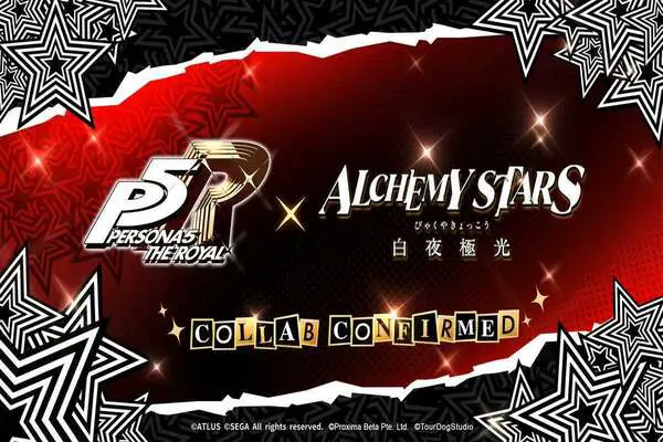 Alchemy Stars x Persona collab announcement