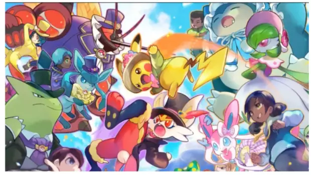 Pokémon UNITE First Anniversary Official Artwork