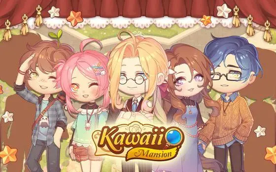 Kawaii Mansion Logo & Characters