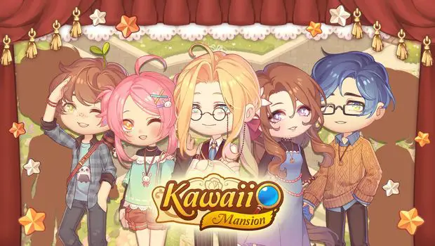 Kawaii Mansion Logo & Characters