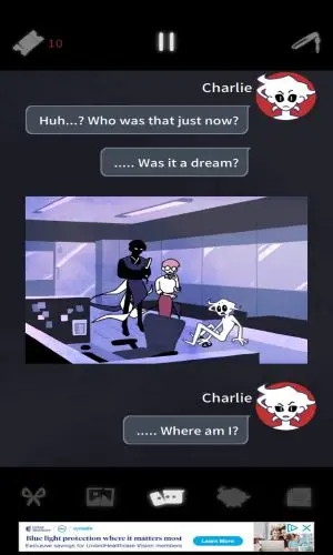 Charlie In Underworld Text Exchange