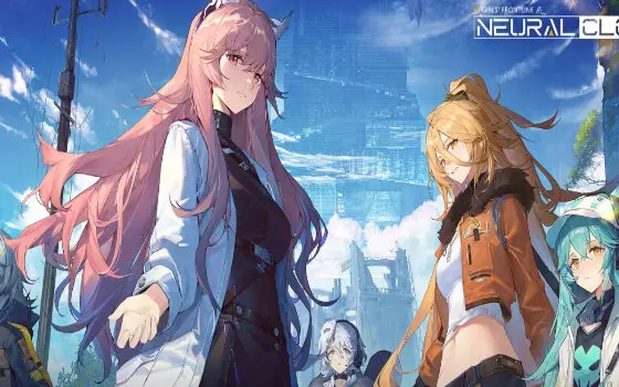 Girls' Frontline Project Neural Cloud Official Character Artwork