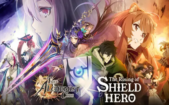 Alchemist's Code x Rising of the Shield Hero Title