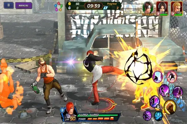 King of Fighters All Star Gameplay