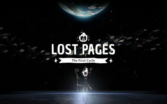 Lost Pages Title Screen