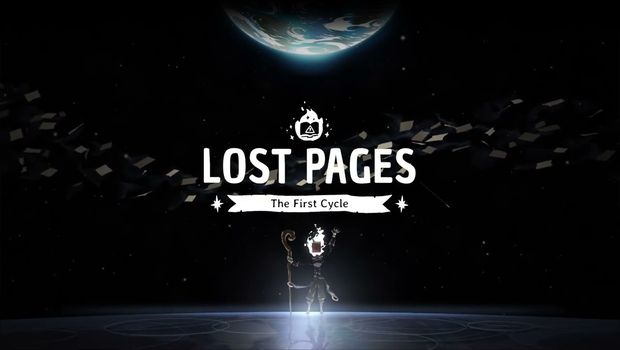 Lost Pages Title Screen