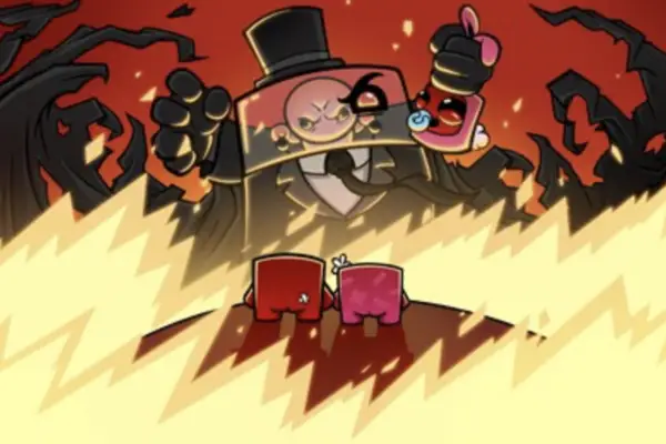 Super Meat Boy Forever Promotional Artwork