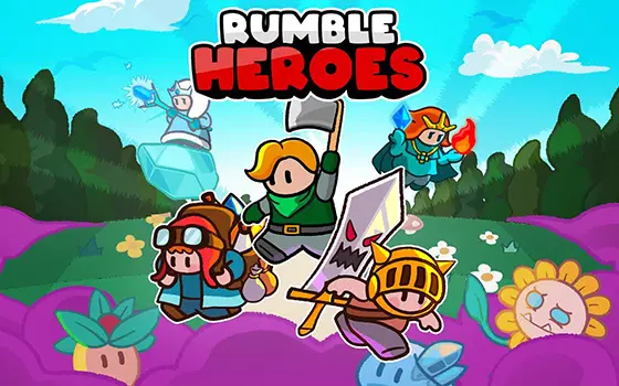 Rumble Heroes title page