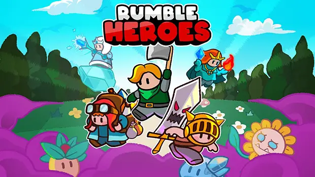 Rumble Heroes title page