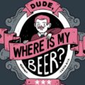 Dude where is my beer logo