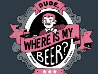 Dude where is my beer logo