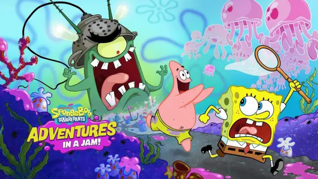 Spongebob Adventures: In a Jam Logo