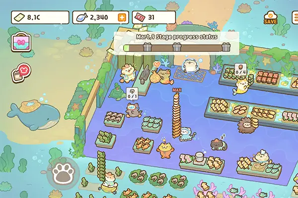 Cat Mart Gameplay