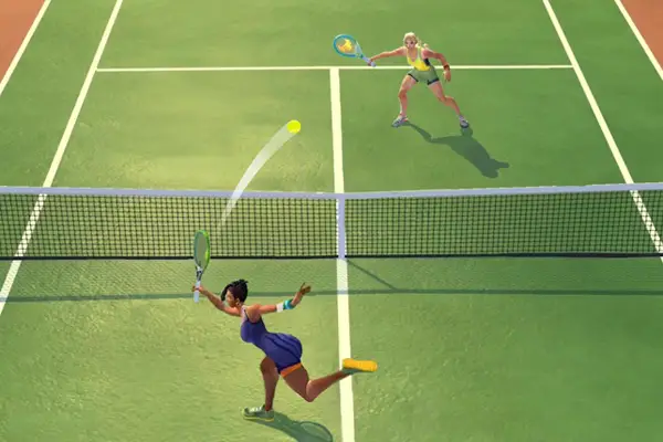 Tennis Clash gameplay