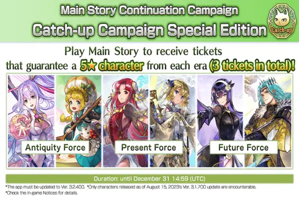 Another Eden Catch up Campaign
