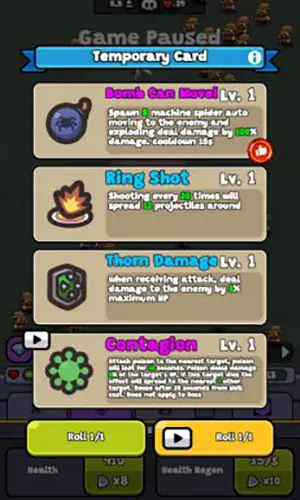 Slime Battle: Idle RPG Game temporary card