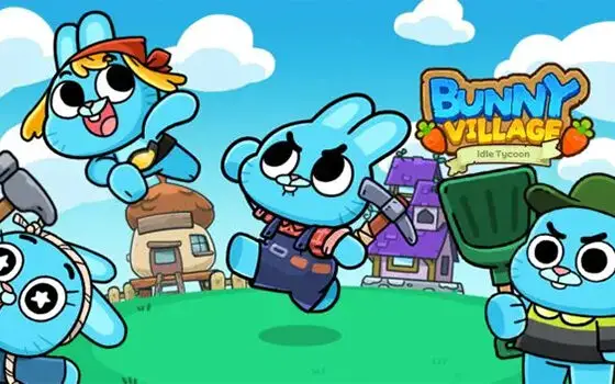 Bunny Village: Idle Tycoon Banner