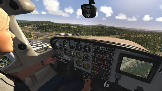 Aerofly FS Flight Simulator cockpit